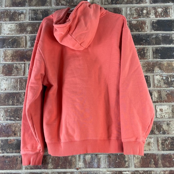 Nice Kicks Salmon Melon Nice. Text Bubble Embroidery Pull Over Hoodie Sweater L - Picture 6 of 8